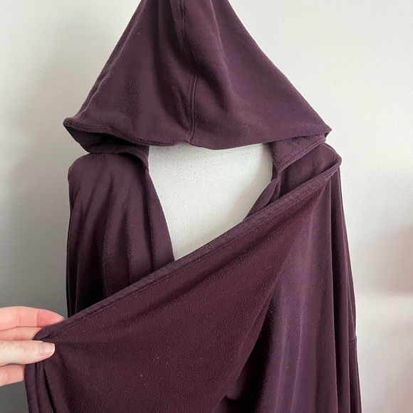 Athleta • Purana Wrap Sweatshirt In Decadent Chocolate - Picture 6 of 11